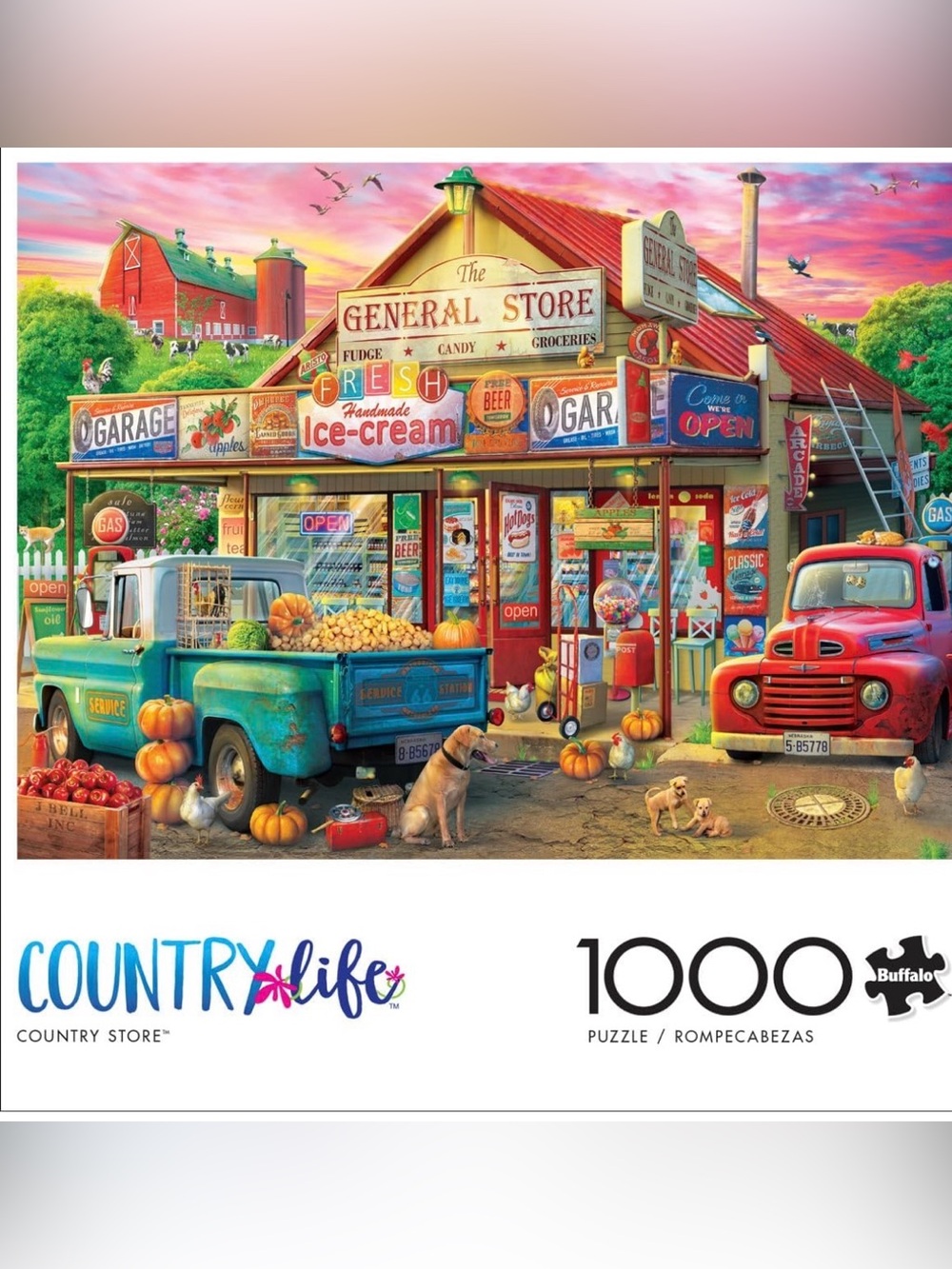 Buffalo Games Country Store 1000-Piece Jigsaw Puzzle